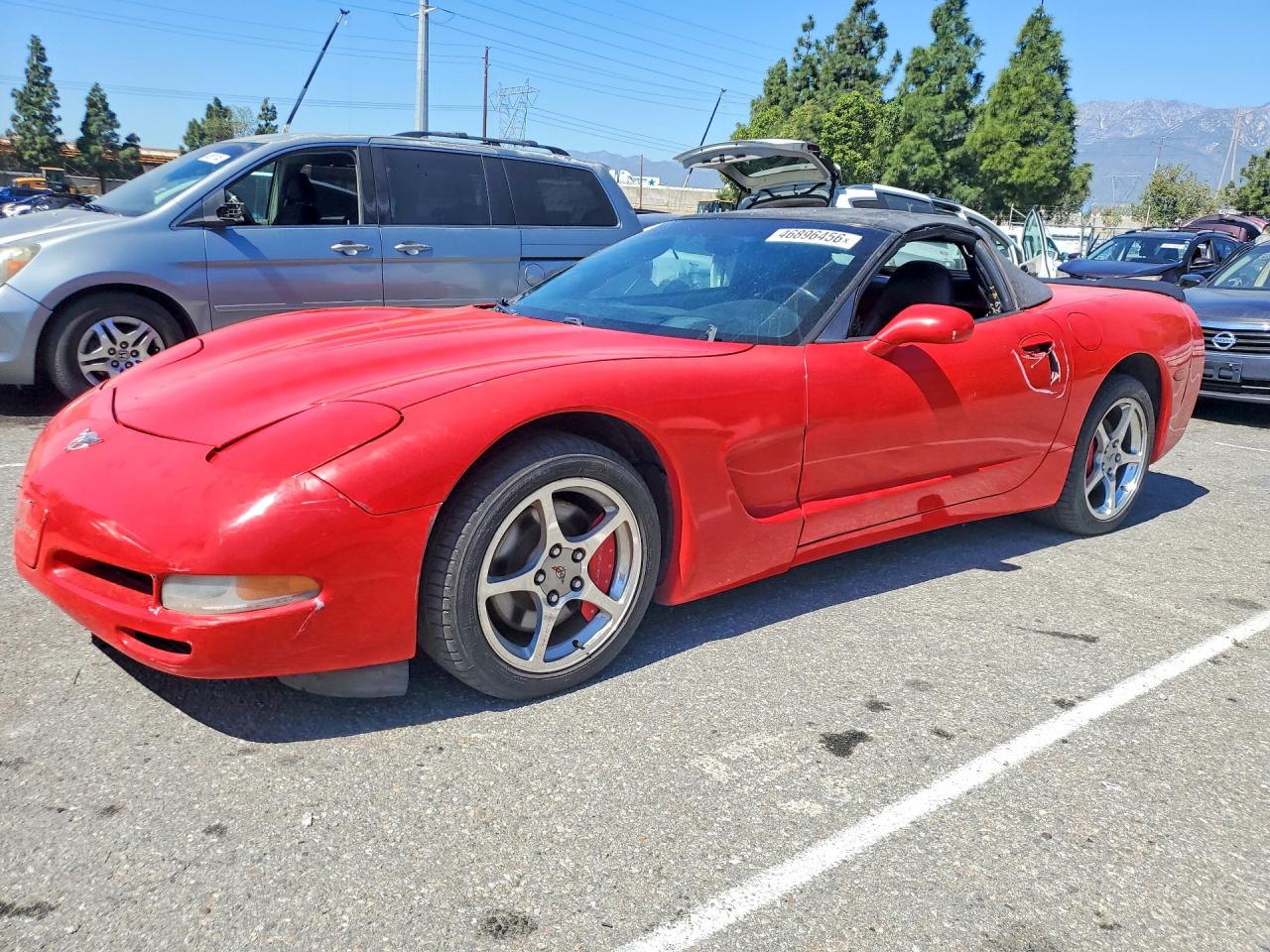 2003 Chevrolet Corvette VIN 1G1YY32G035120596 photo 1