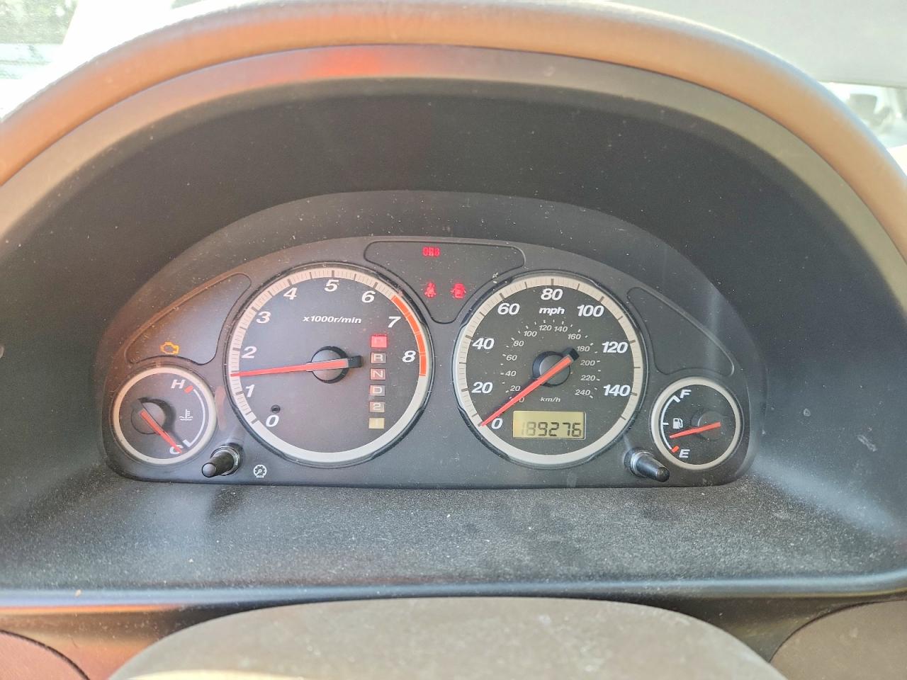 2002 Honda Crv VIN JHLRD78862C001608 photo 9