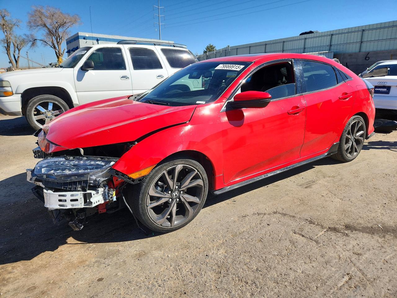 2018 Honda Civic VIN SHHFK7H97JU235352 photo 1