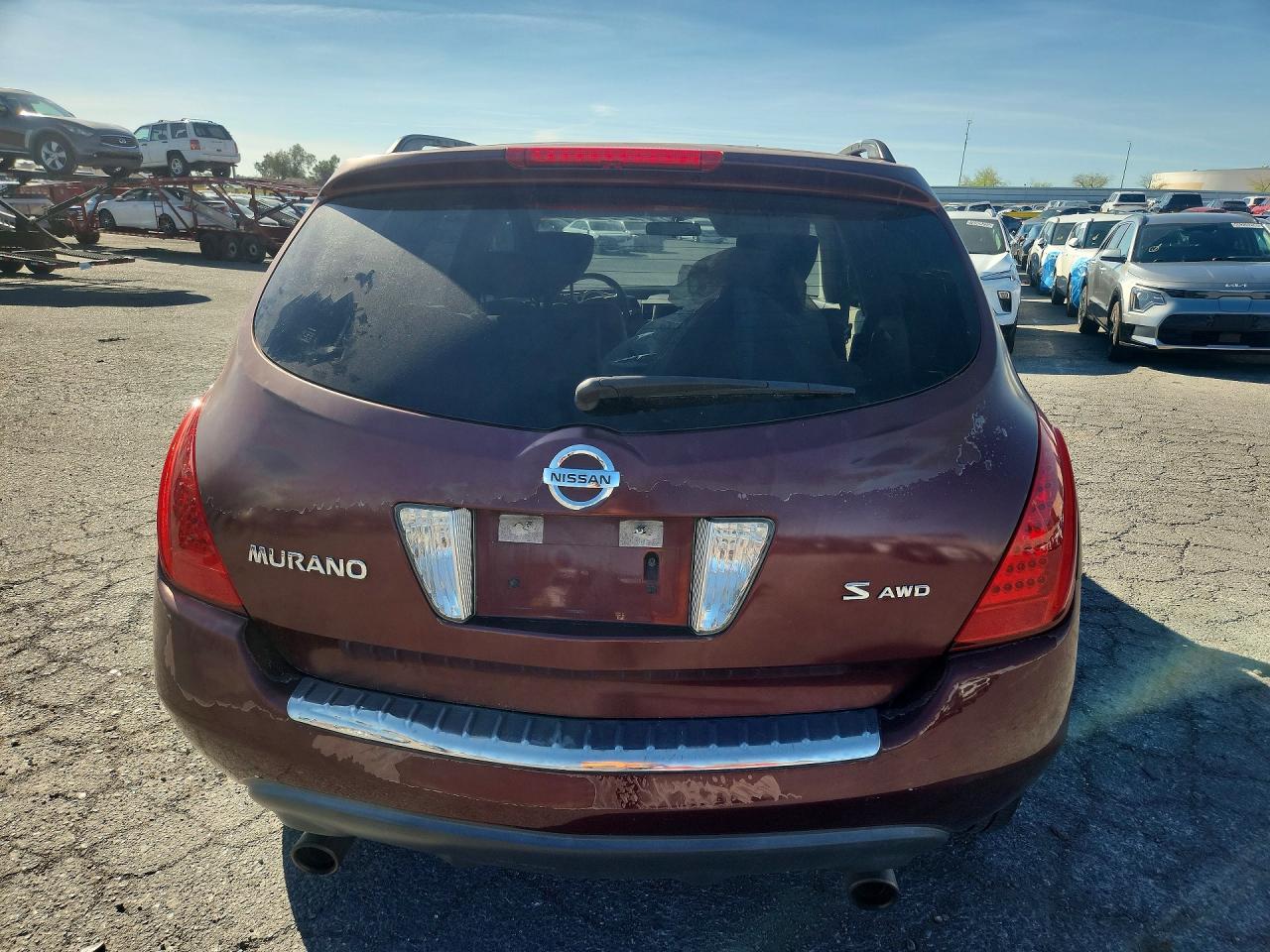 2007 NISS Murano VIN JN8AZ08W57W638050 photo 6