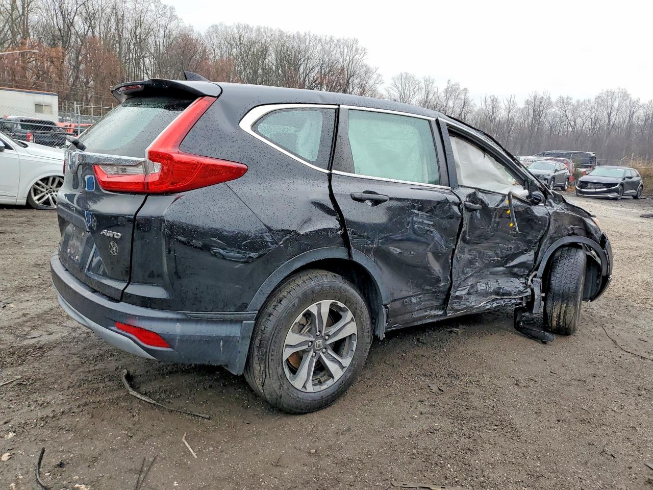 2019 Honda Crv VIN 2HKRW6H33KH204496 photo 3