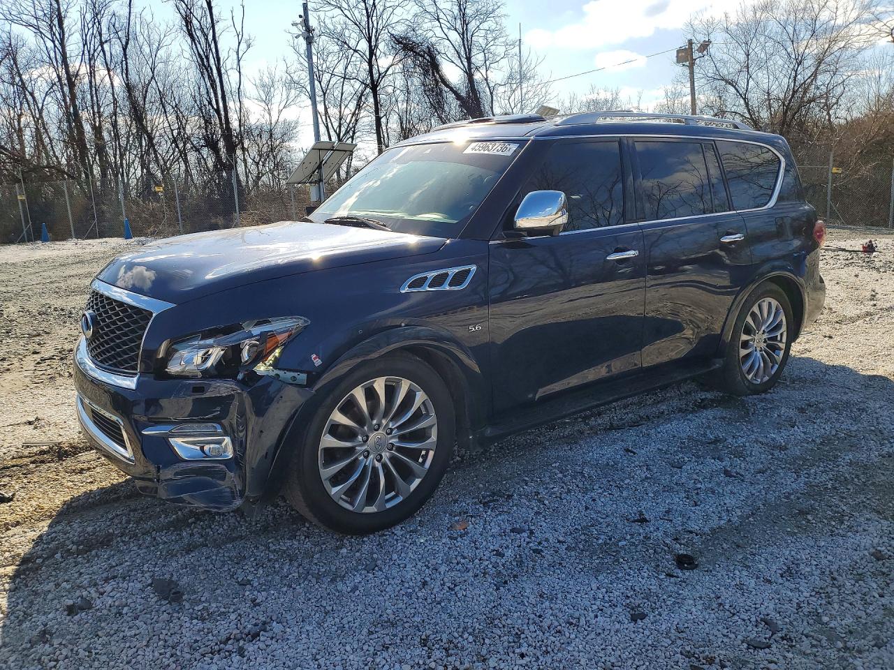 2017 Infiniti Qx80 VIN JN8AZ2NE1H9150110 photo 1