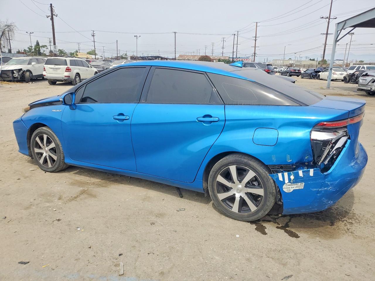 2017 Toyota Mirai VIN JTDBVRBD6HA002761 photo 2