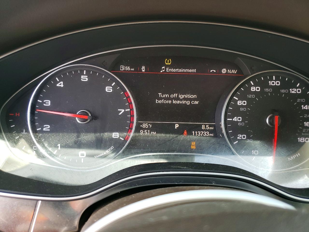 2014 Audi A7 VIN WAUWGAFC1EN030242 photo 9