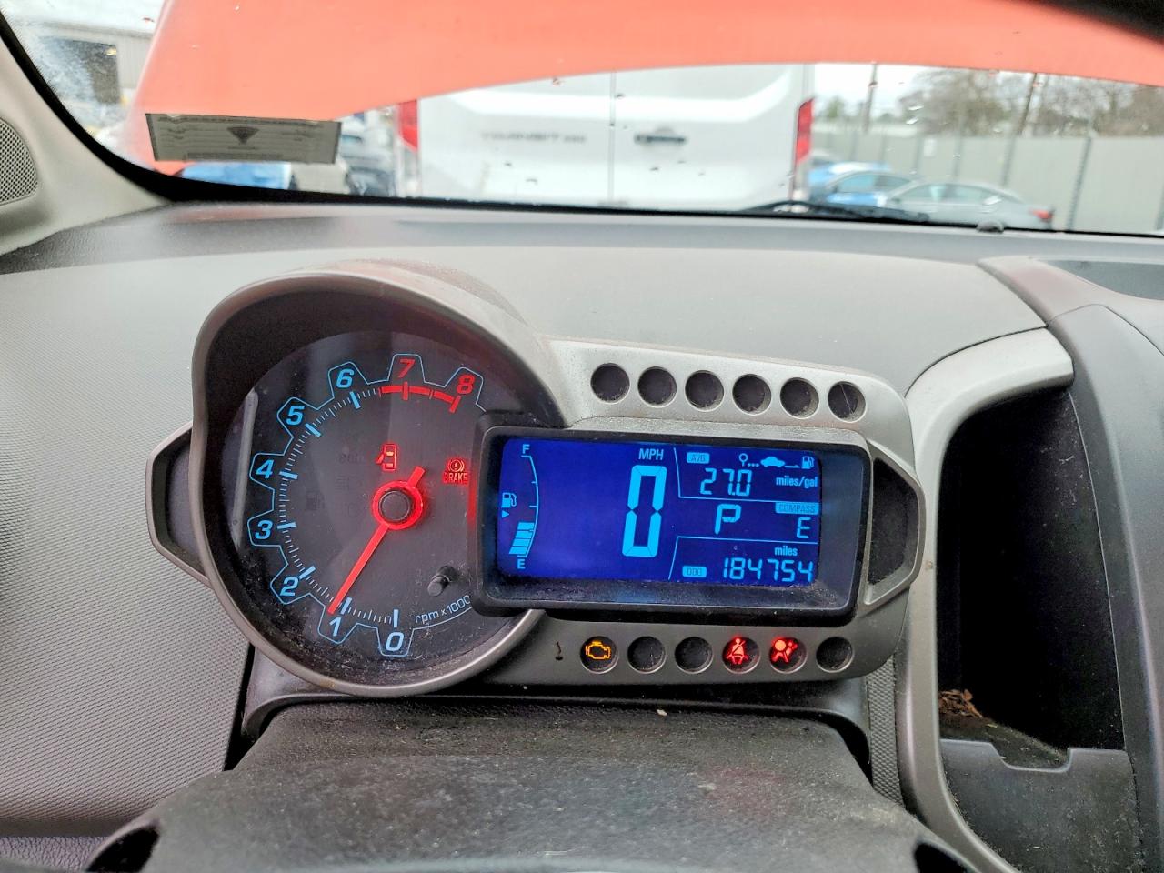 2012 SONIC VIN 1G1JC5SH2C4163864 photo 9