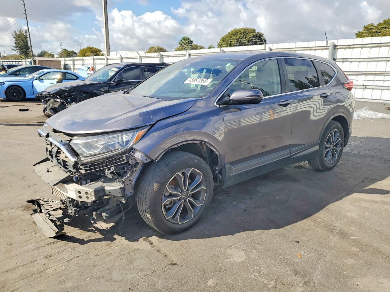 2020 Honda Crv VIN 5J6RW1H52LL013857 photo 1