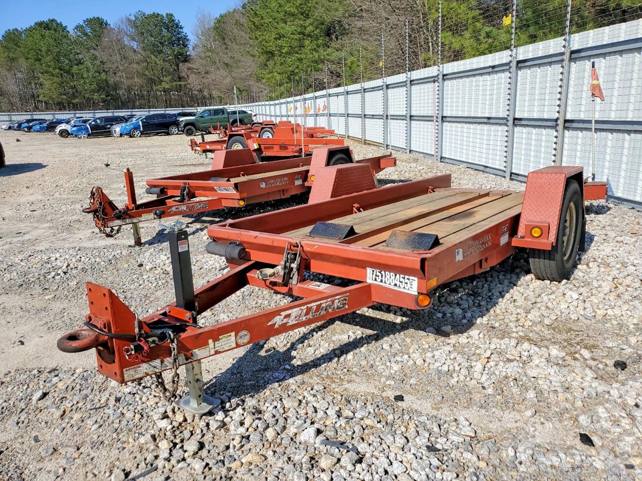 2015 FELLING Trailer VIN 5FTEE1818F1003909 photo 2