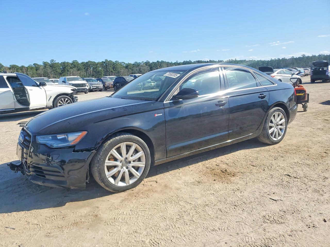 2013 Audi A6 VIN WAUGGAFCXDN116426 photo 1