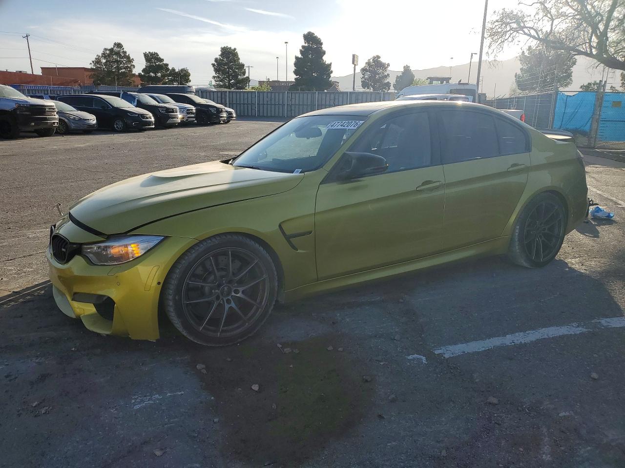 2015 BMW M3 VIN WBS3C9C58FP804619 photo 1