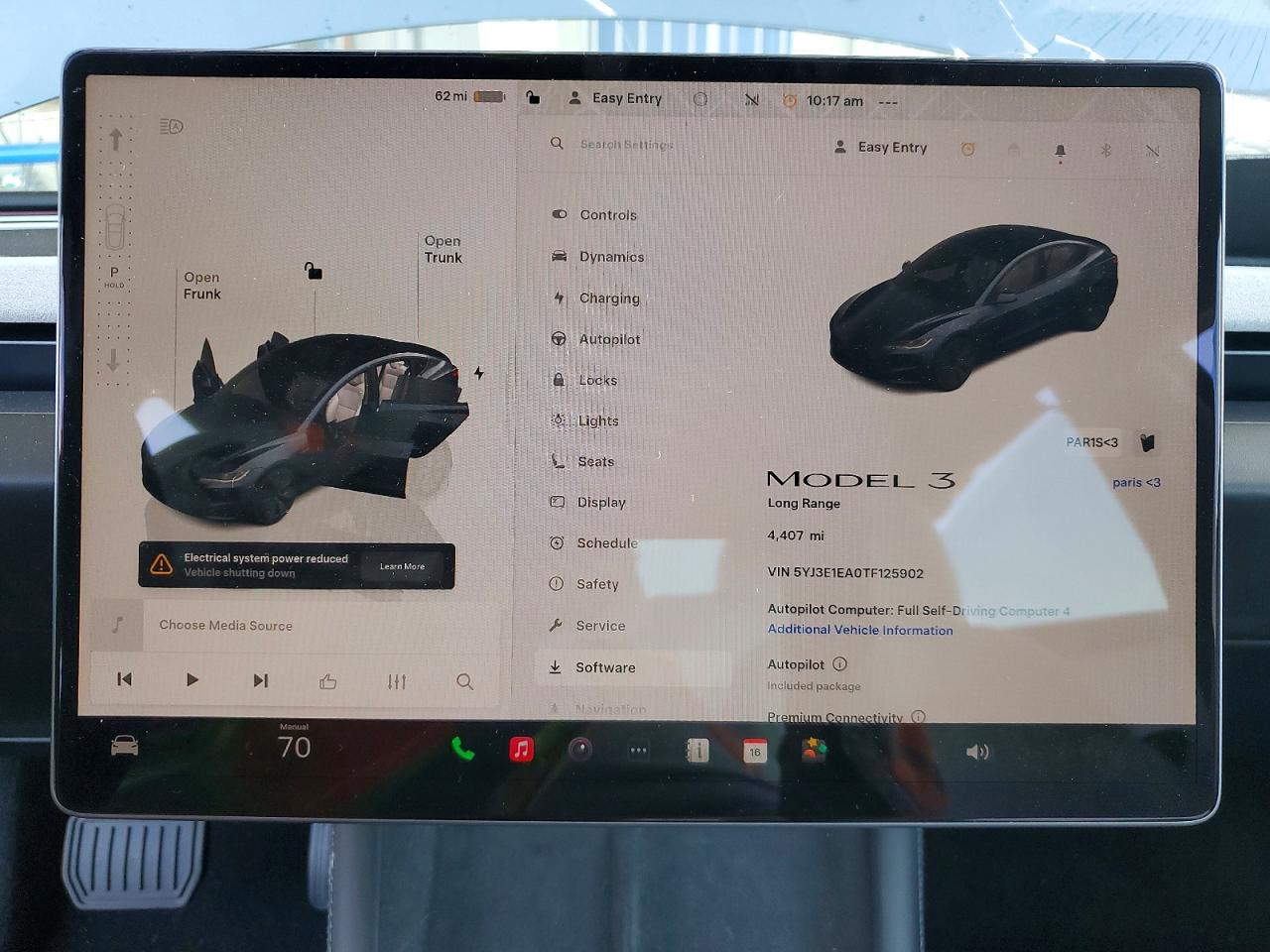 2026 Tesla Model 3 VIN 5YJ3E1EA0TF125902 photo 9