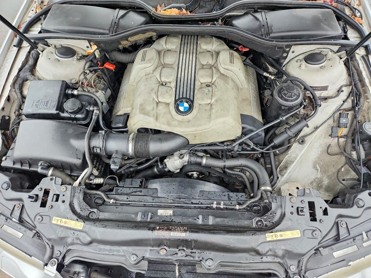 2005 BMW 745 VIN WBAGN63595DS60839 photo 11