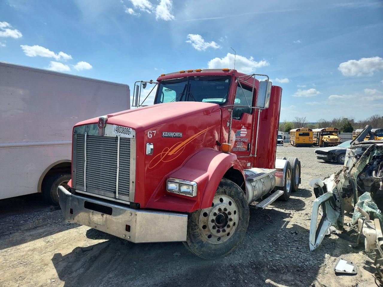 2008 KENWORTH All other VIN 1XKDDU9X08J236090 photo 2