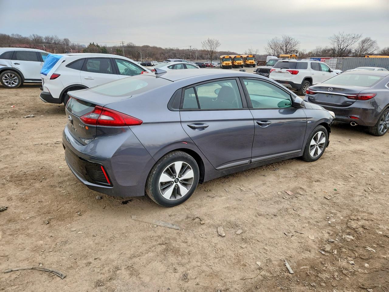 2019 Hyundai Ioniq VIN KMHC65LD3KU144334 photo 3