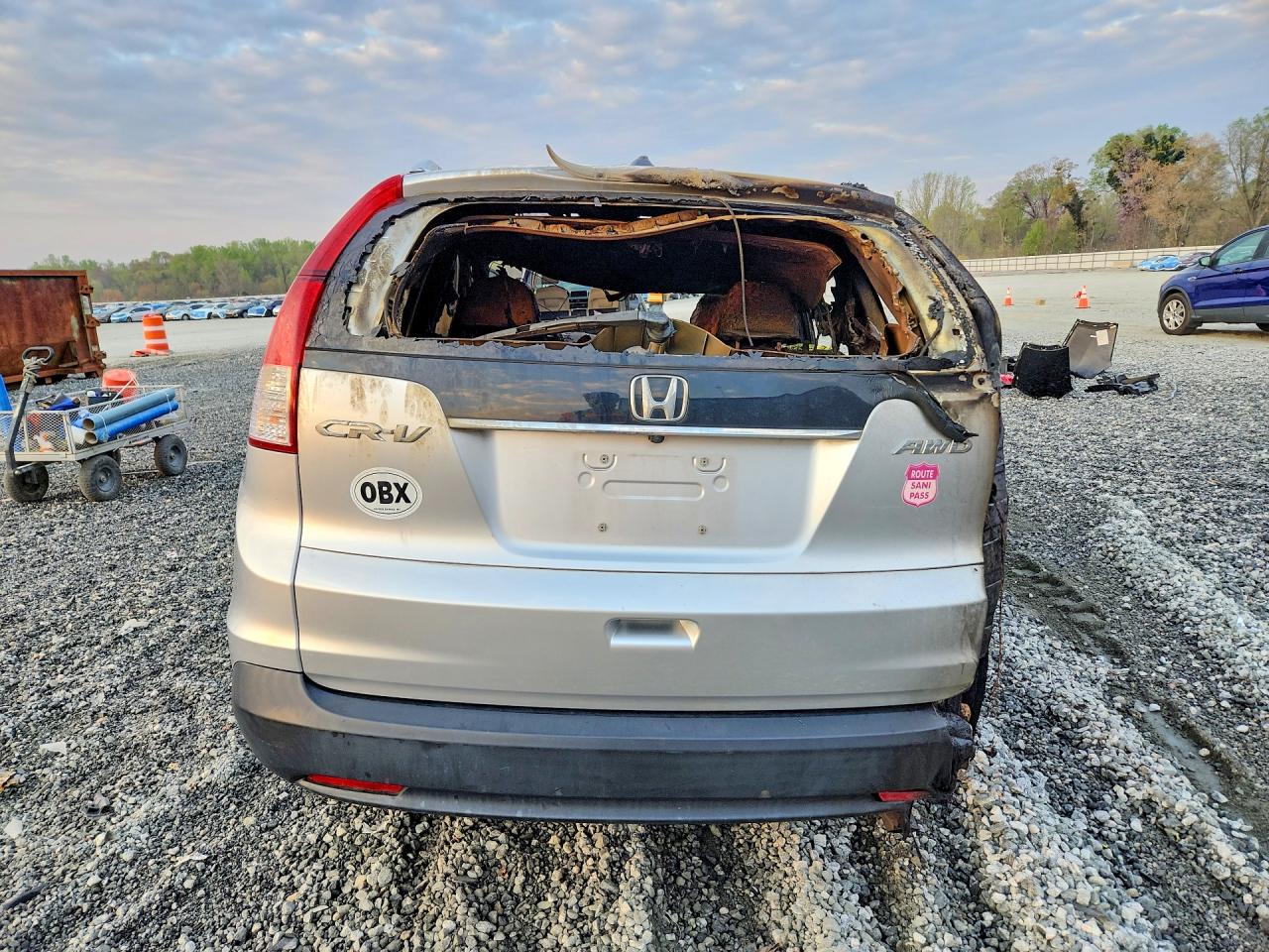 2012 Honda Crv VIN 2HKRM4H7XCH632516 photo 6