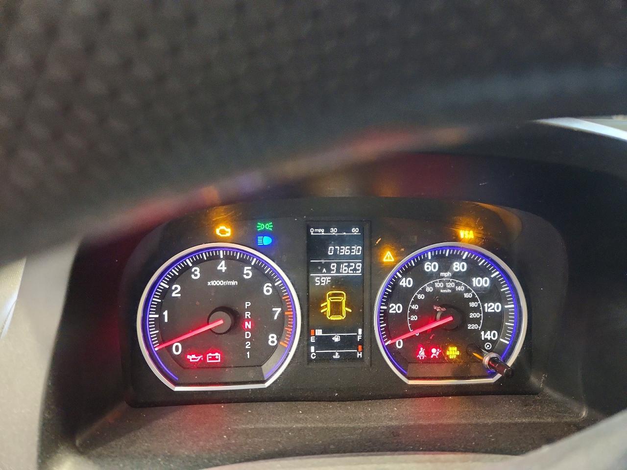 2009 Honda Crv VIN JHLRE48559C011638 photo 9
