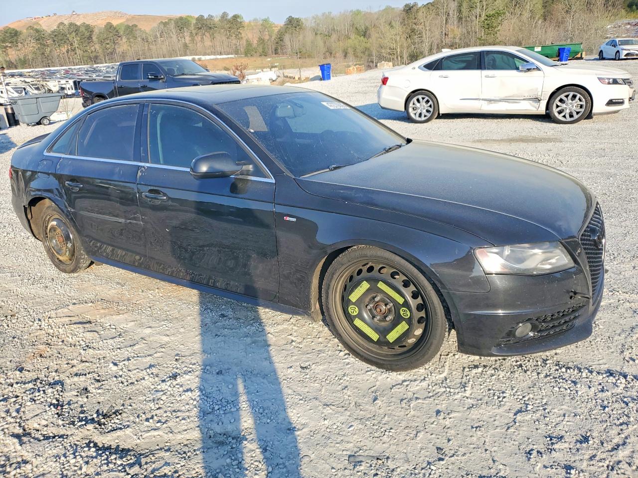2012 AUDI A4 VIN WAUFFAFL9CA050830 photo 4