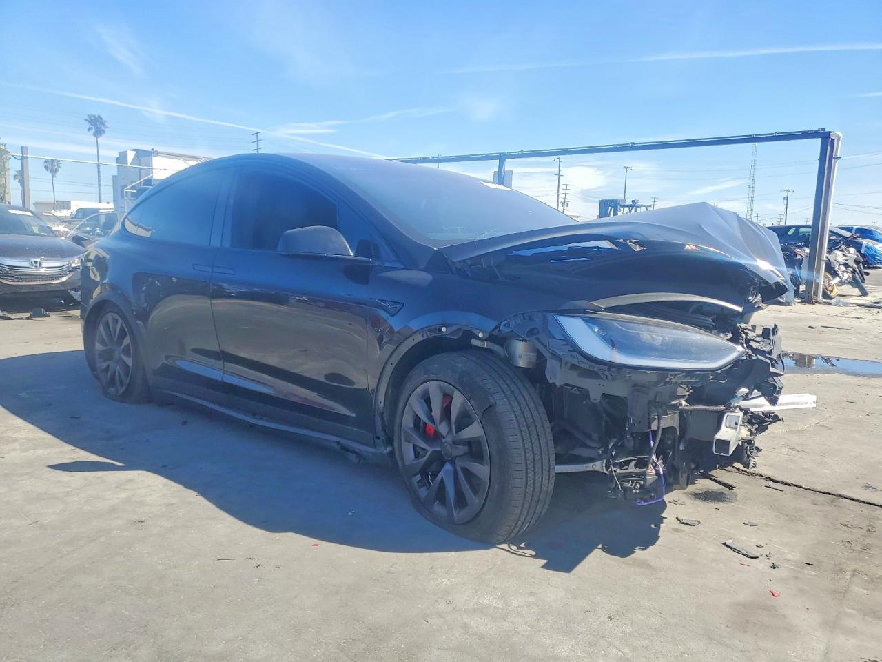 2024 Tesla Model x VIN 7SAXCBE69RF437446 photo 4
