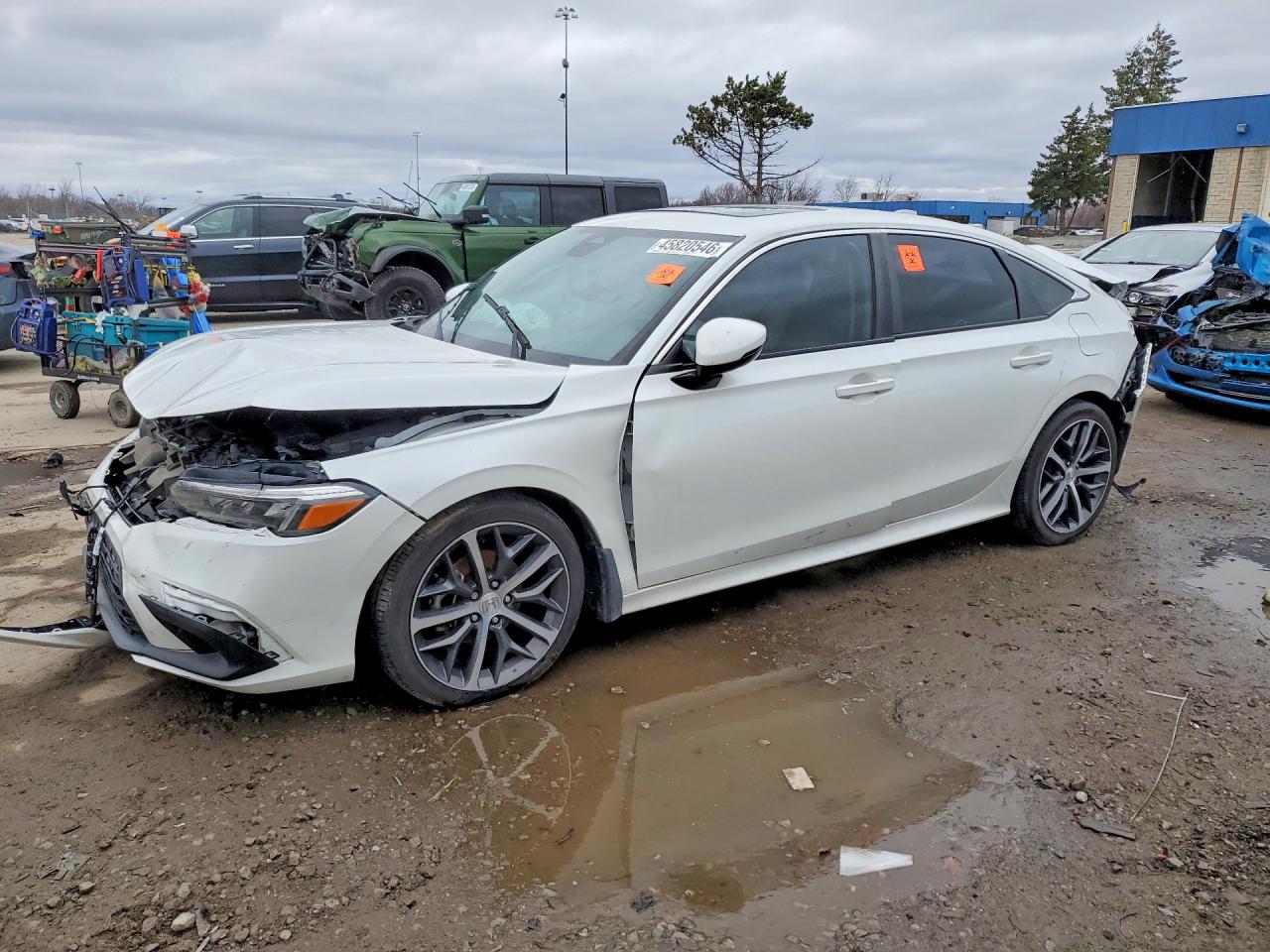 2022 HOND Civic VIN 2HGFE1F9XNH314735 photo 1