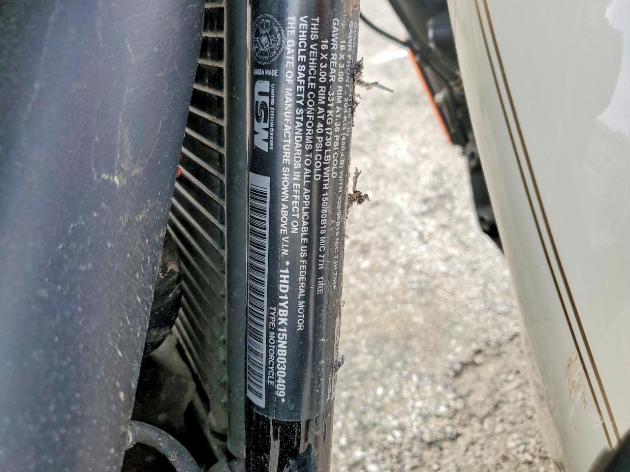 2022 HARLEY Fl VIN 1HD1YBK15NB030409 photo 10