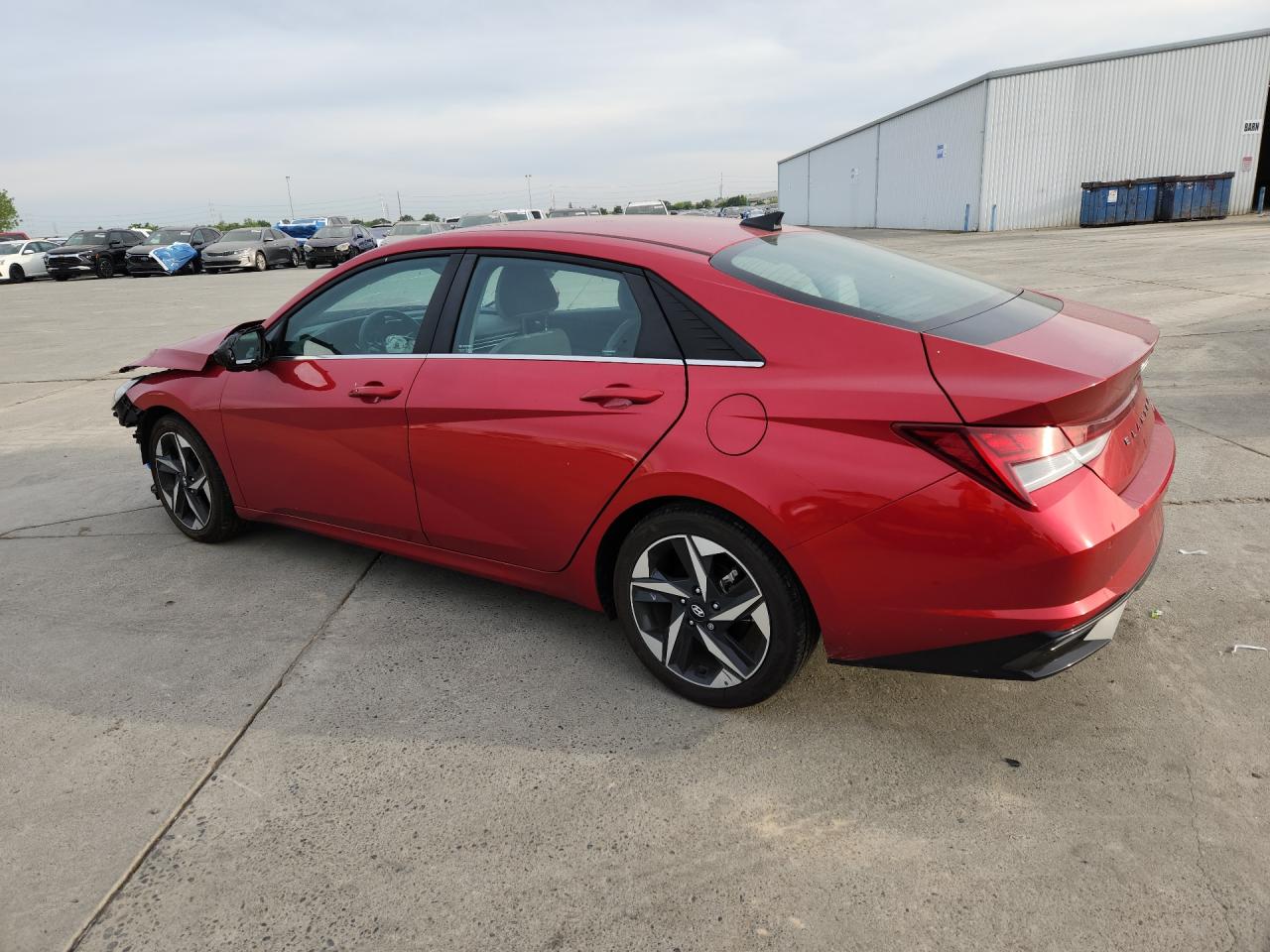 2021 Hyundai Elantra VIN 5NPLP4AG1MH019953 photo 2