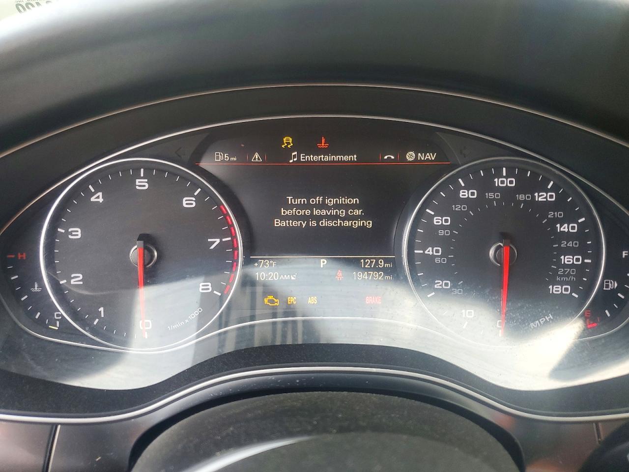 2014 AUDI A7 VIN WAUWGAFC8EN098425 photo 9