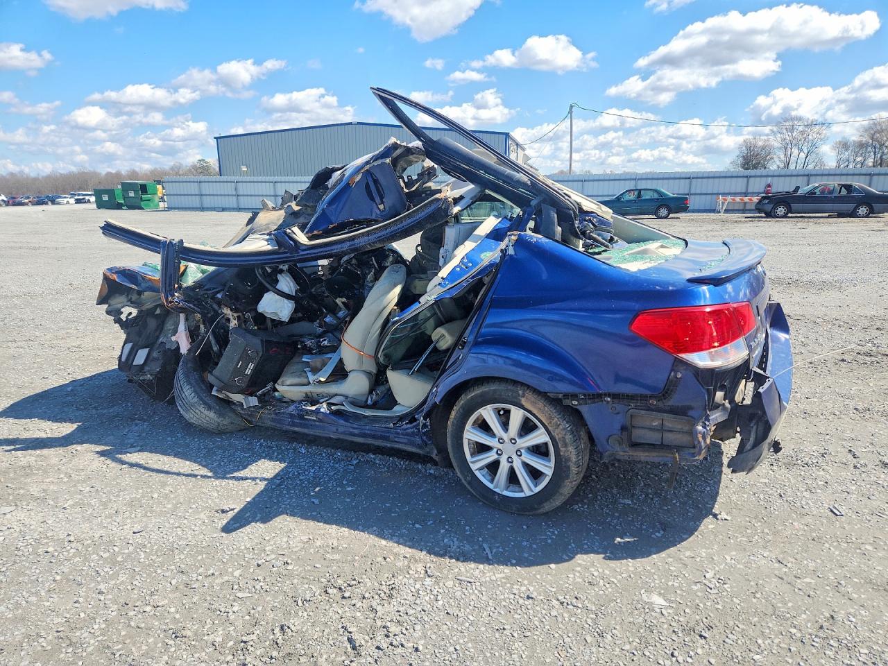 2010 Subaru LEGACY VIN 4S3BMBH60A3220322 photo 2