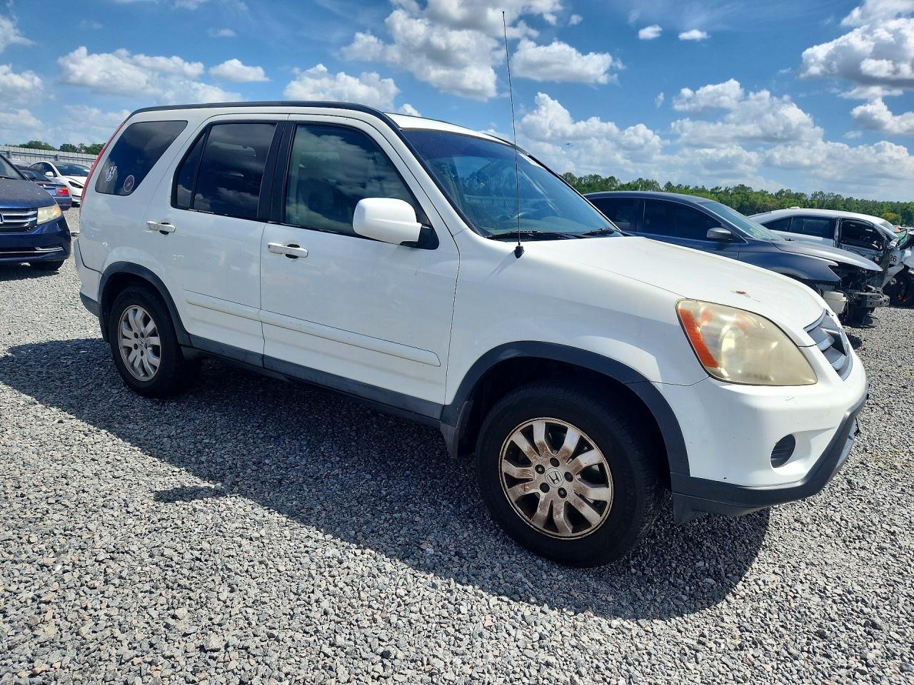 2006 Honda Crv VIN SHSRD789X6U412839 photo 4