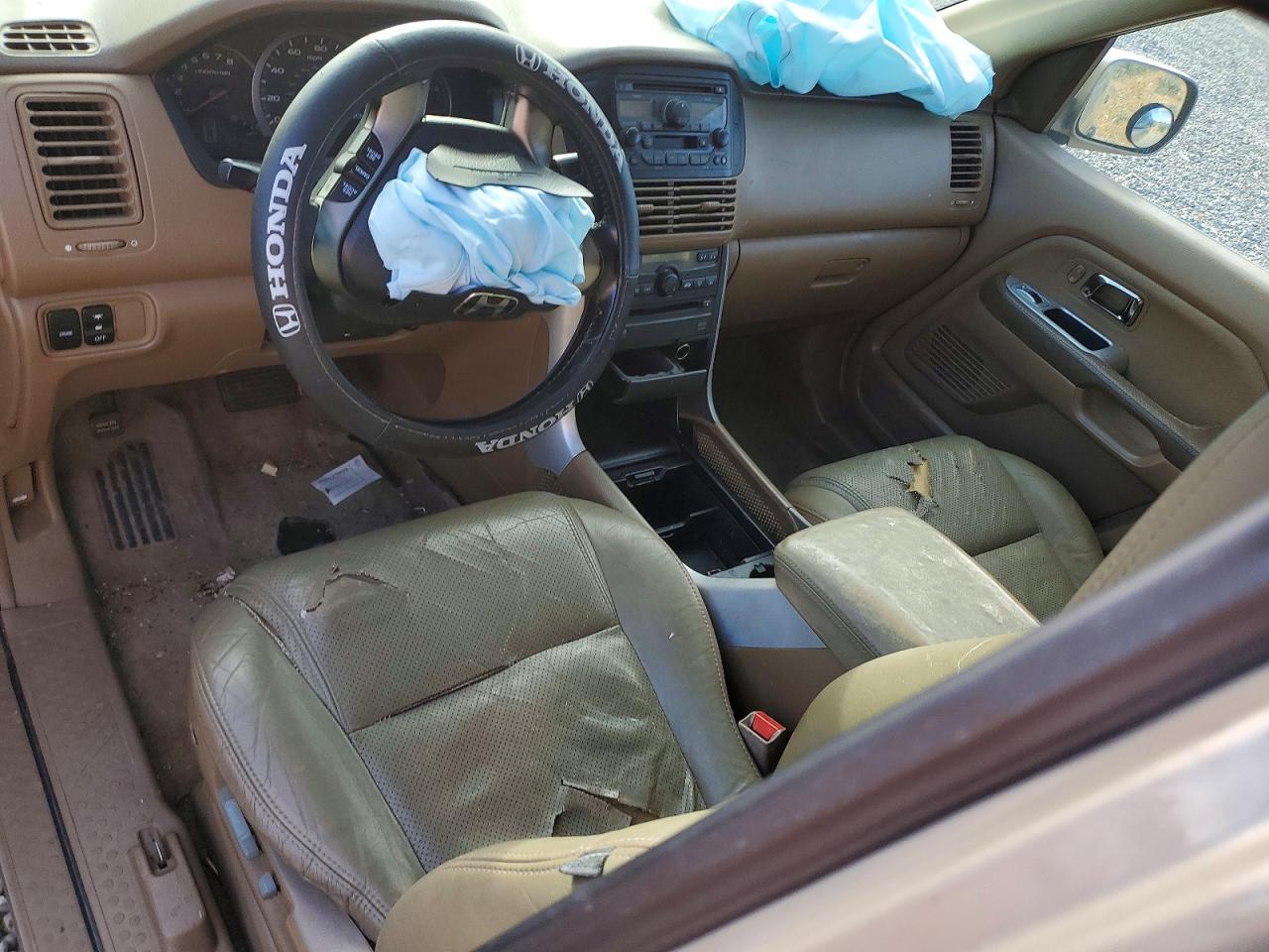 2003 Honda Pilot VIN 2HKYF18643H555248 photo 8