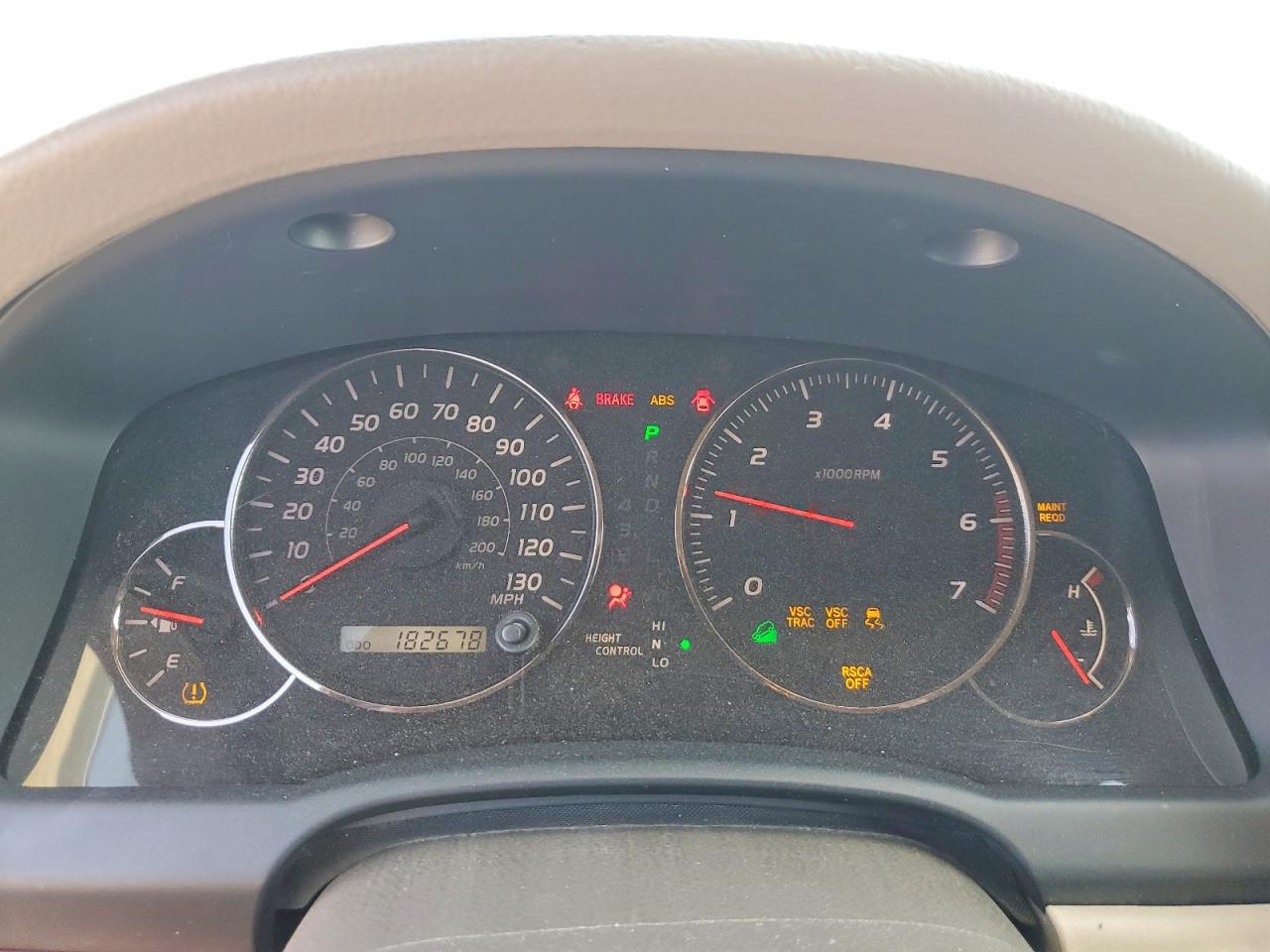 2005 Lexus Gx VIN JTJBT20X350078771 photo 9