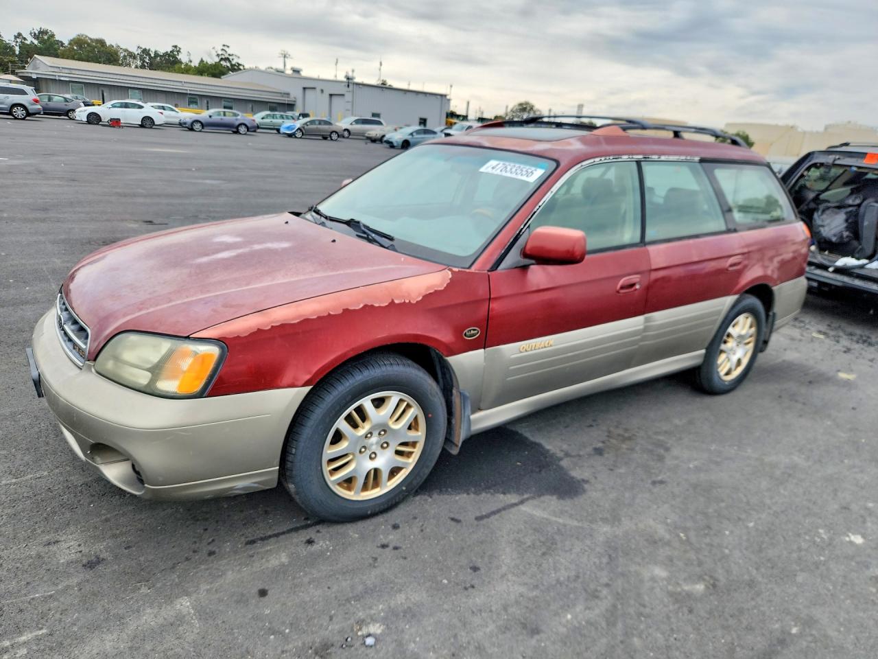 2002 Subaru LEGACY VIN 4S3BH806827621016 photo 1