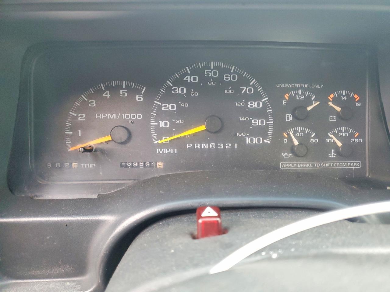 1998 Chevrolet Gmt VIN 1GBJC34R6WF034850 photo 9