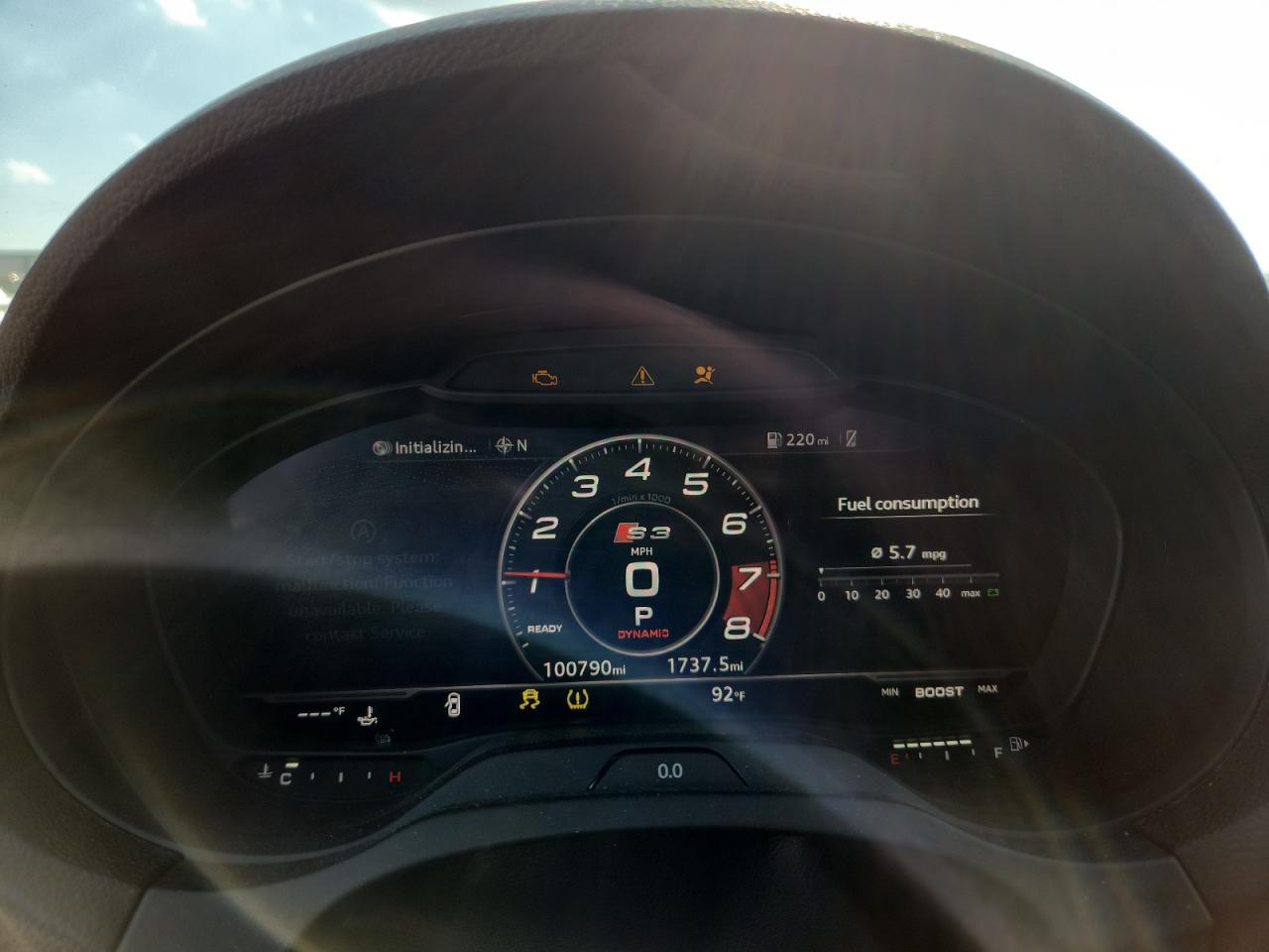 2017 Audi S3 VIN WAUB1GFFXH1057707 photo 9