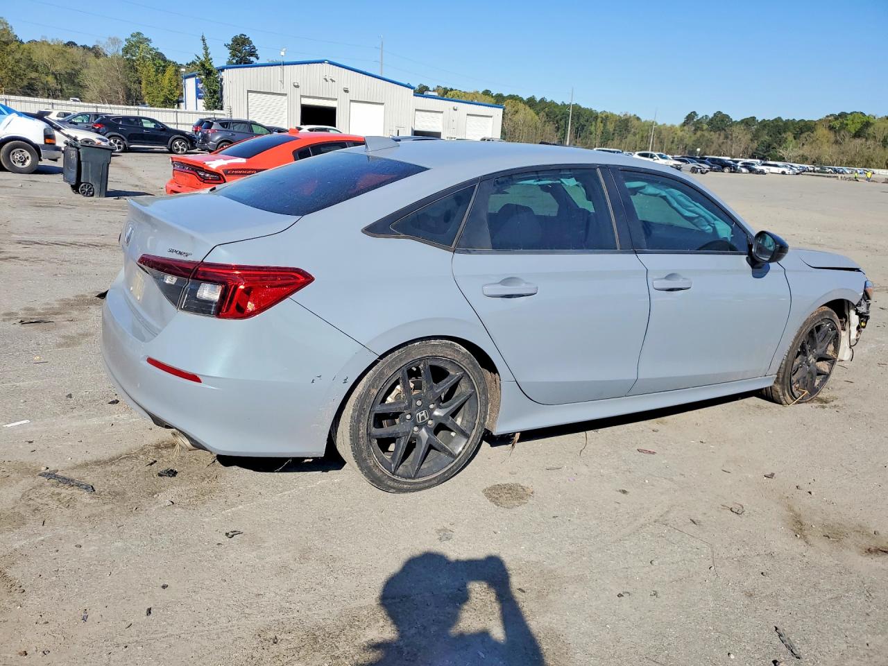 2022 Civic VIN 2HGFE2F55NH547909 photo 3