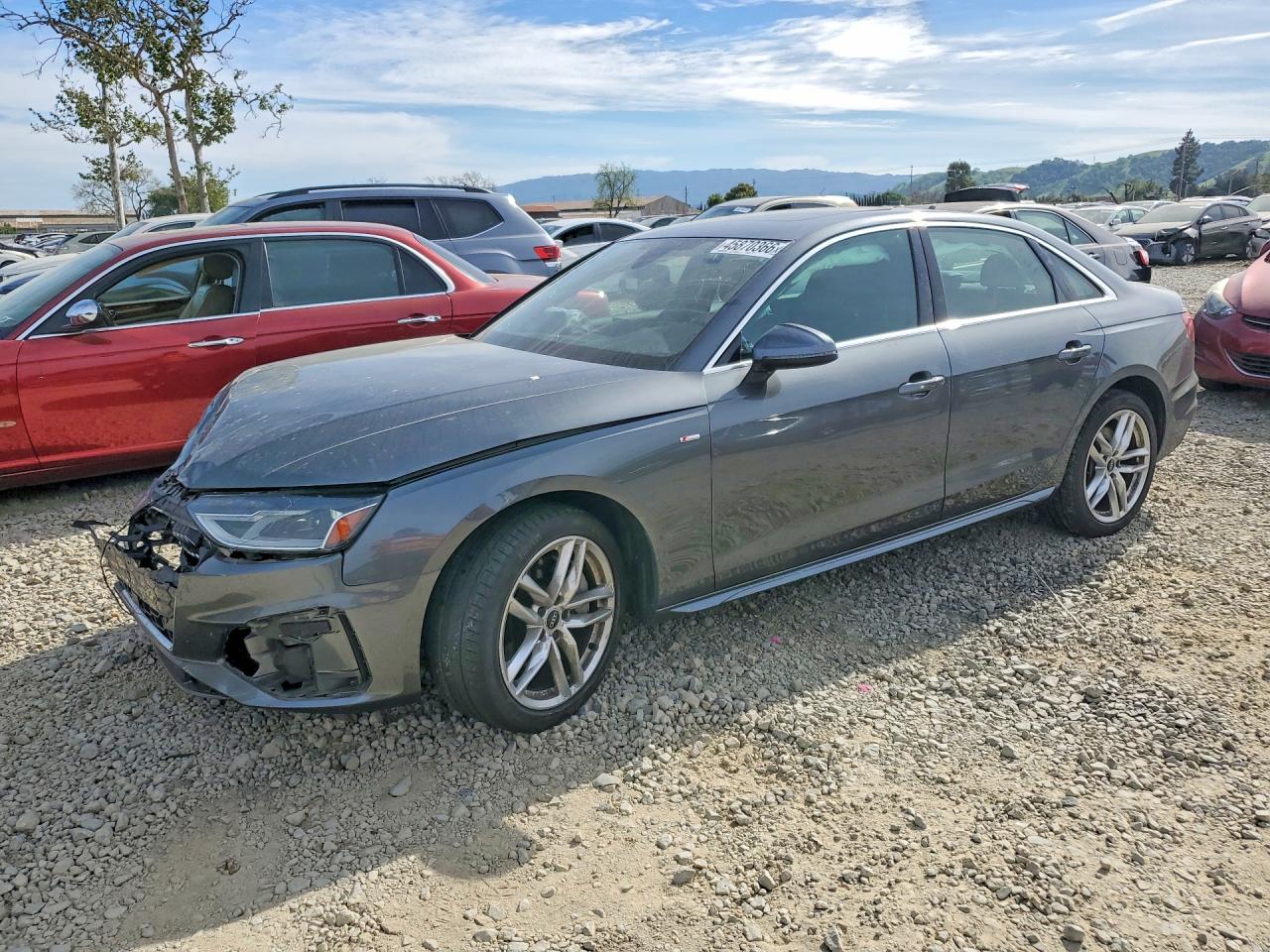2021 Audi A4 VIN WAUDAAF47MA031421 photo 1