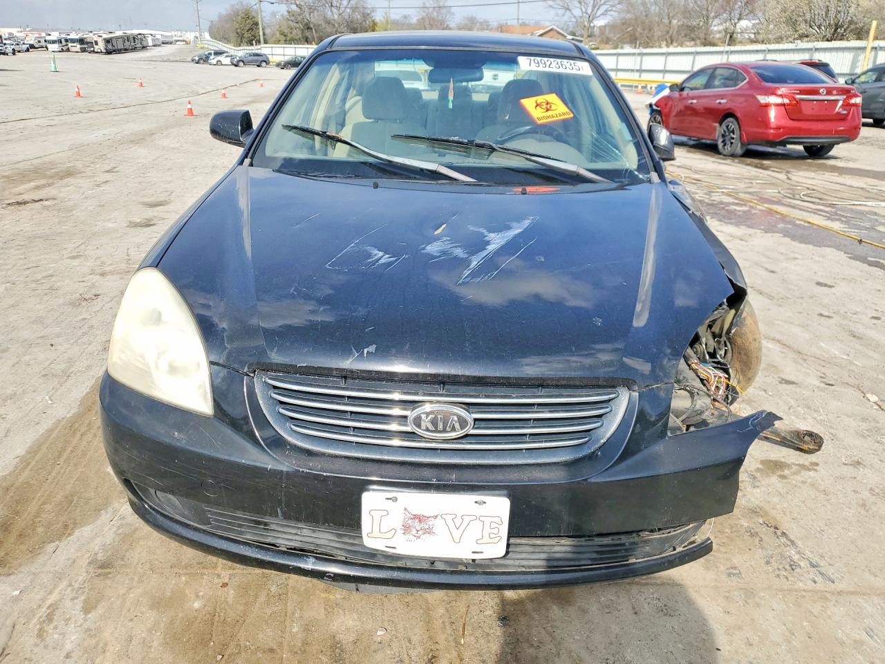 2008 Kia Optima VIN KNAGE123485221447 photo 5