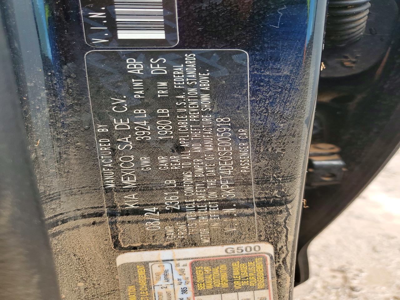 2025 Kia All other VIN 3KPFT4DE0SE005918 photo 12