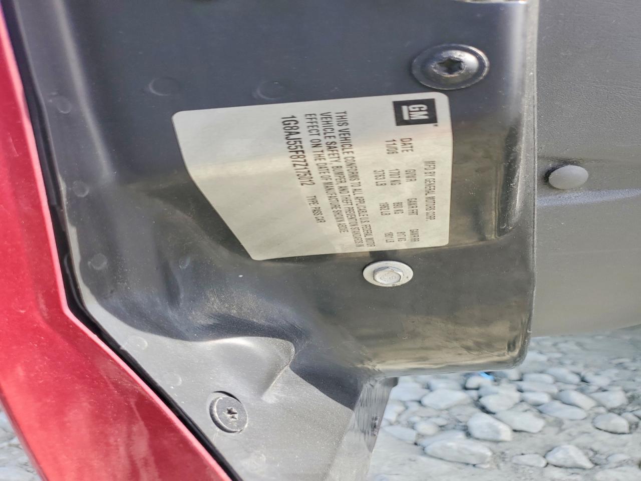 2007 Snowex Ion VIN 1G8AJ55F87Z175012 photo 12