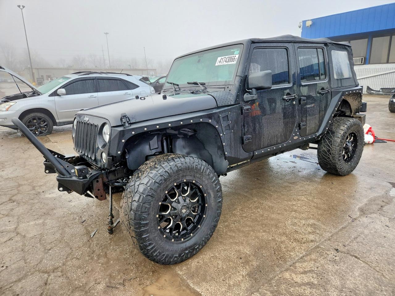 2016 Jeep Wrangler unlimited VIN 1C4BJWDG9GL307711 photo 1