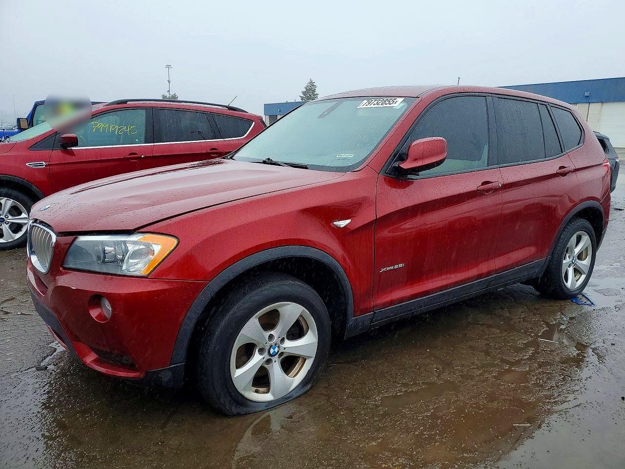 2012 BMW X3 VIN 5UXWX5C54CL717190 photo 1