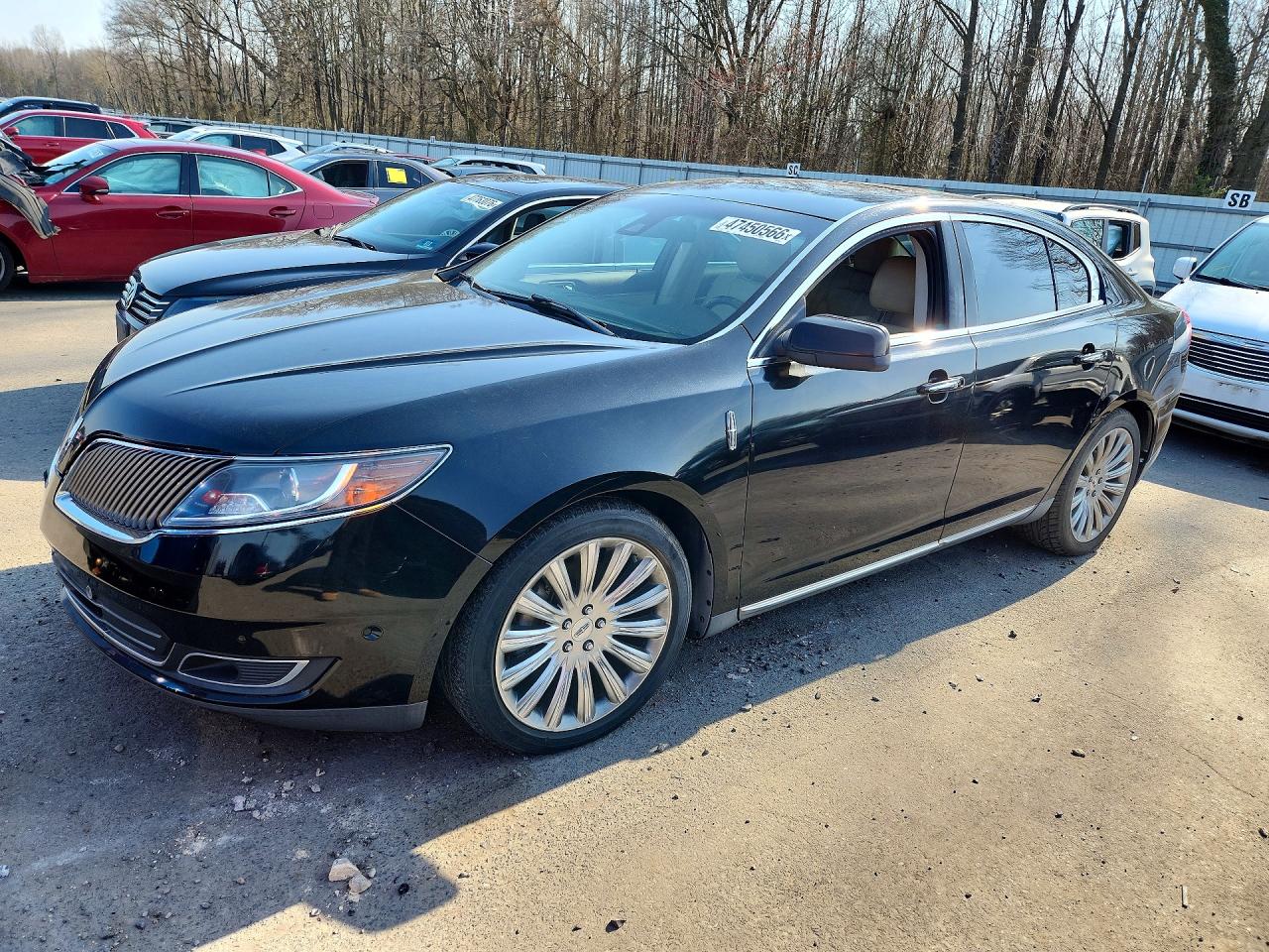 2014 LINCOLN Mks VIN 1LNHL9DK6EG600977 photo 1