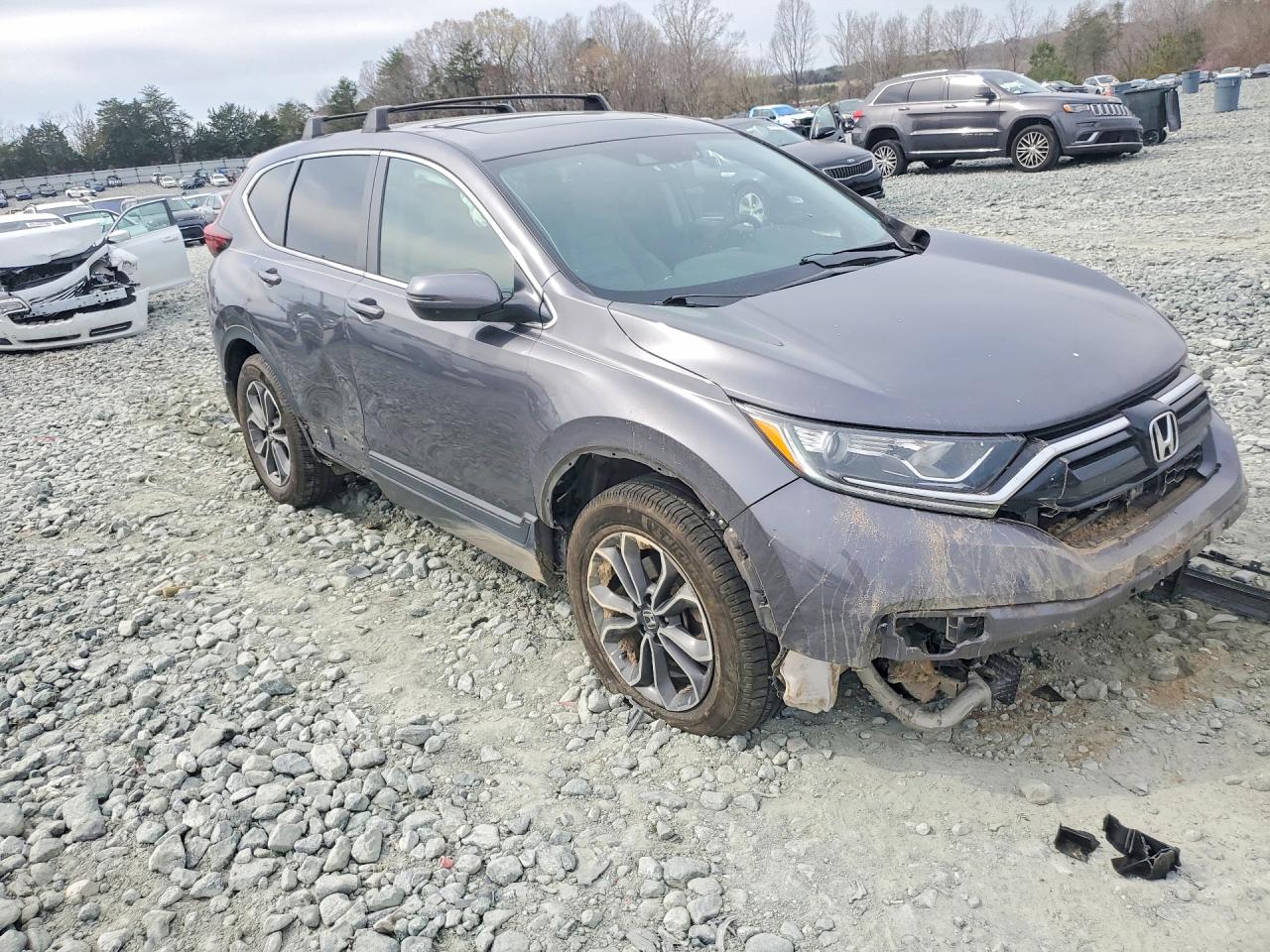 2021 Honda Crv VIN 2HKRW2H53MH631352 photo 4