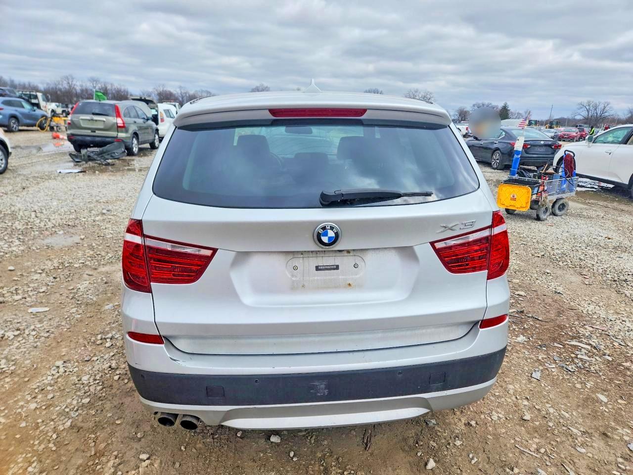 2011 BMW X3 VIN 5UXWX5C52BL711693 photo 6