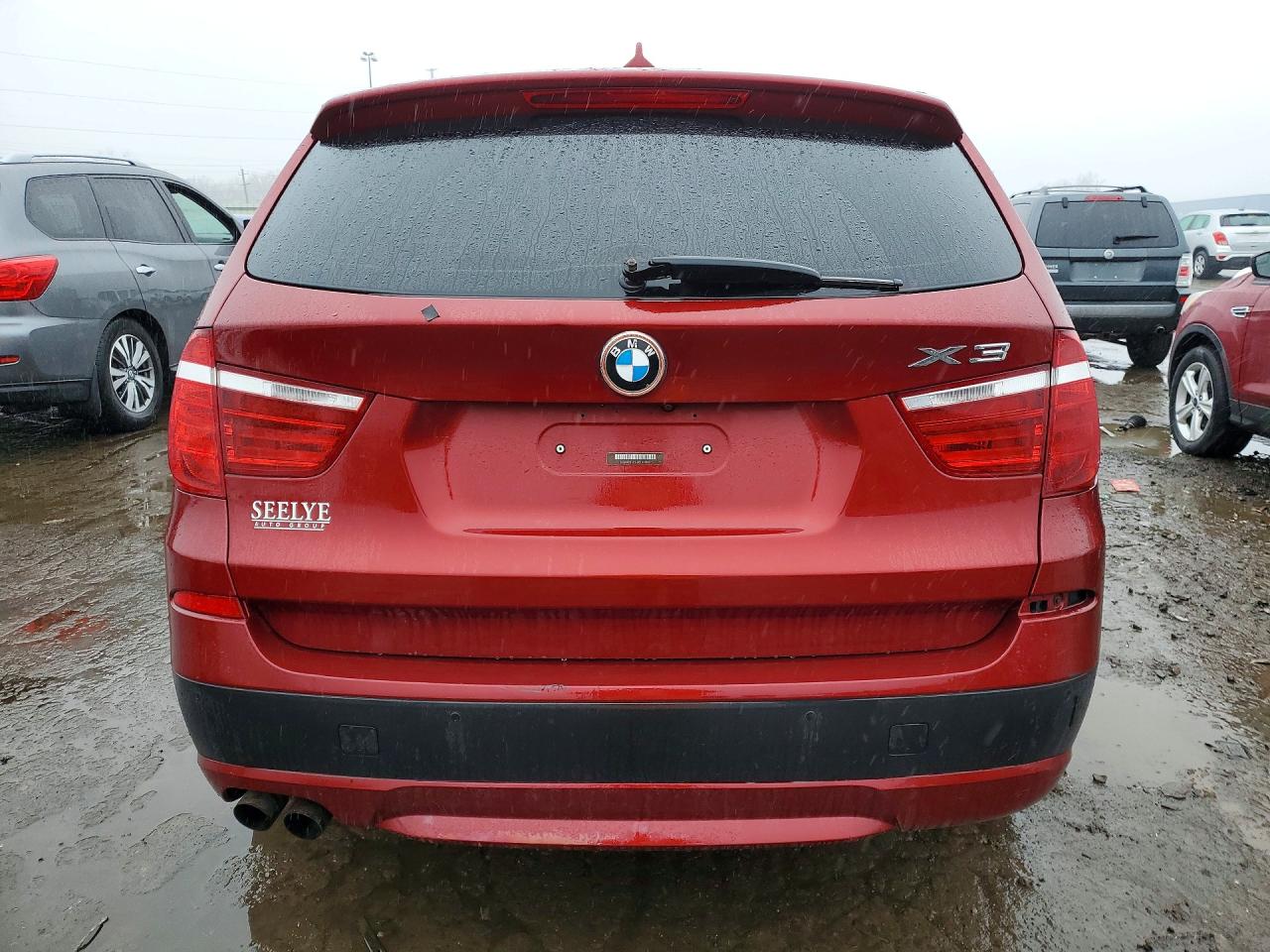 2012 BMW X3 VIN 5UXWX5C54CL717190 photo 6