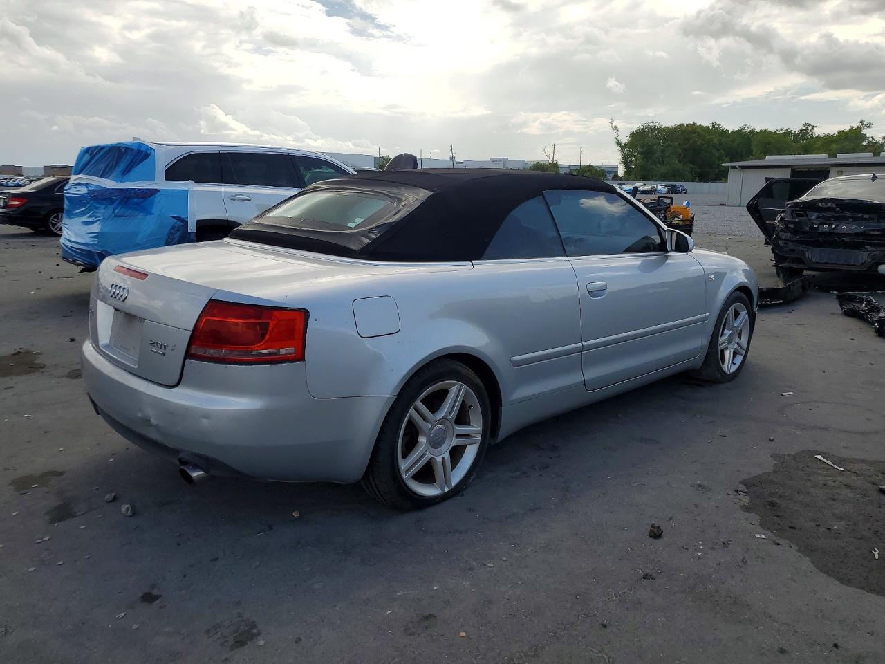 2007 Audi A4 VIN WAUDF48H87K036693 photo 3