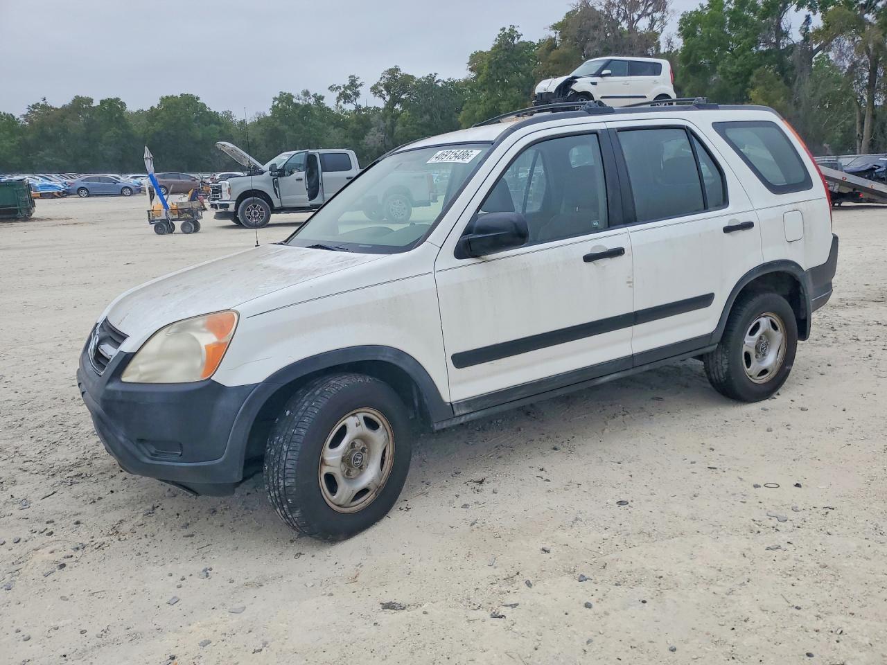 2002 Honda Crv VIN JHLRD68462C004595 photo 1