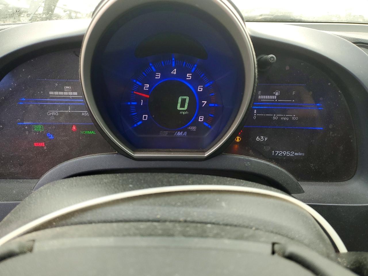 2012 HONDA Cr-z VIN JHMZF1C68CS002470 photo 9