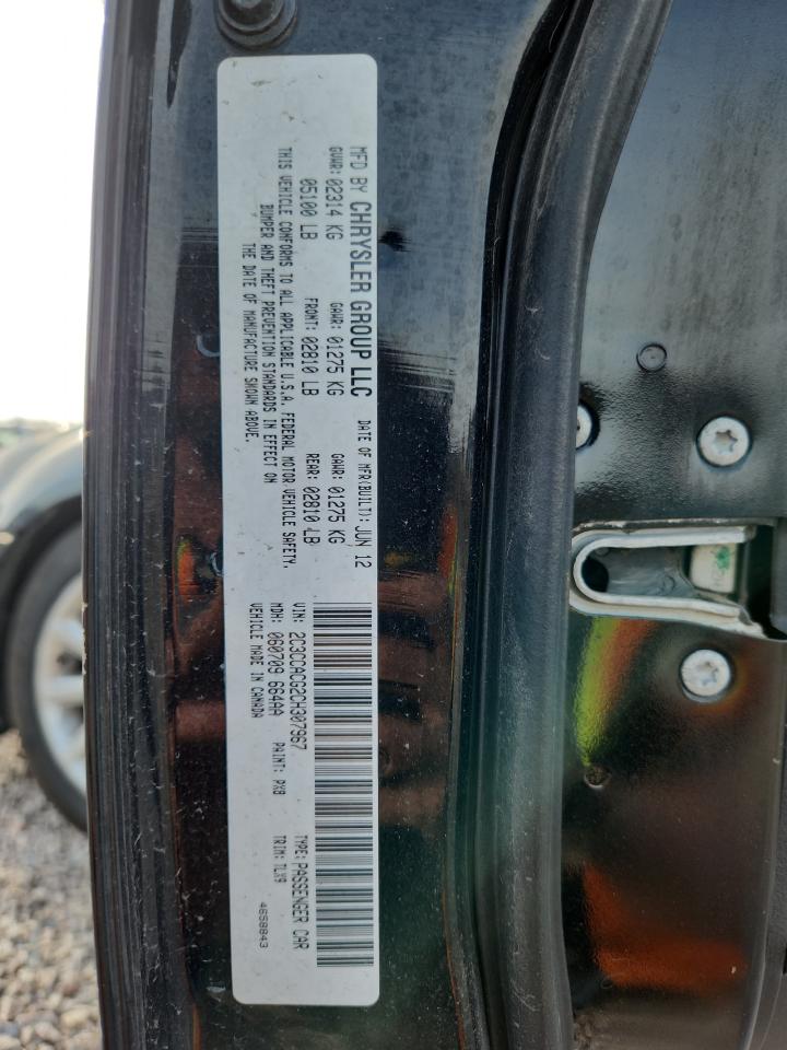 2012 Chrysler 300 VIN 2C3CCACG2CH307967 photo 12