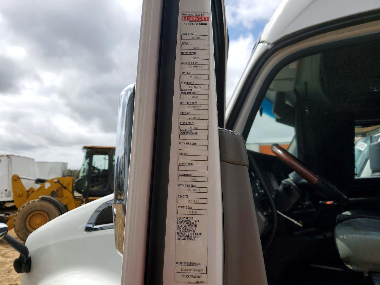 2019 KENWORTH All other VIN 1XKYDP9X9KJ241637 photo 10