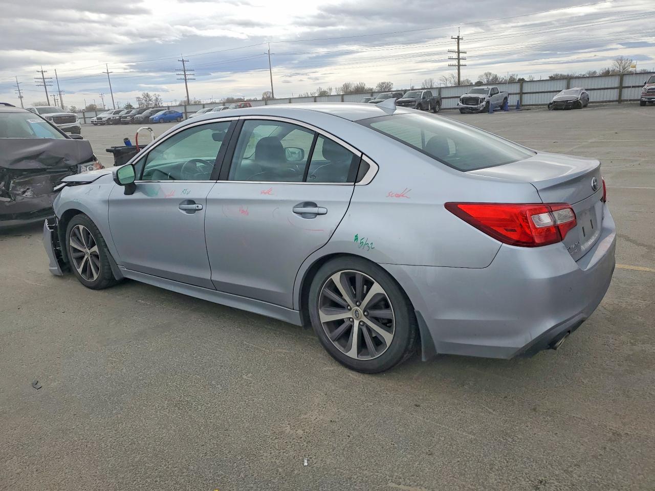 2019 Subaru LEGACY VIN 4S3BNAN66K3037603 photo 2