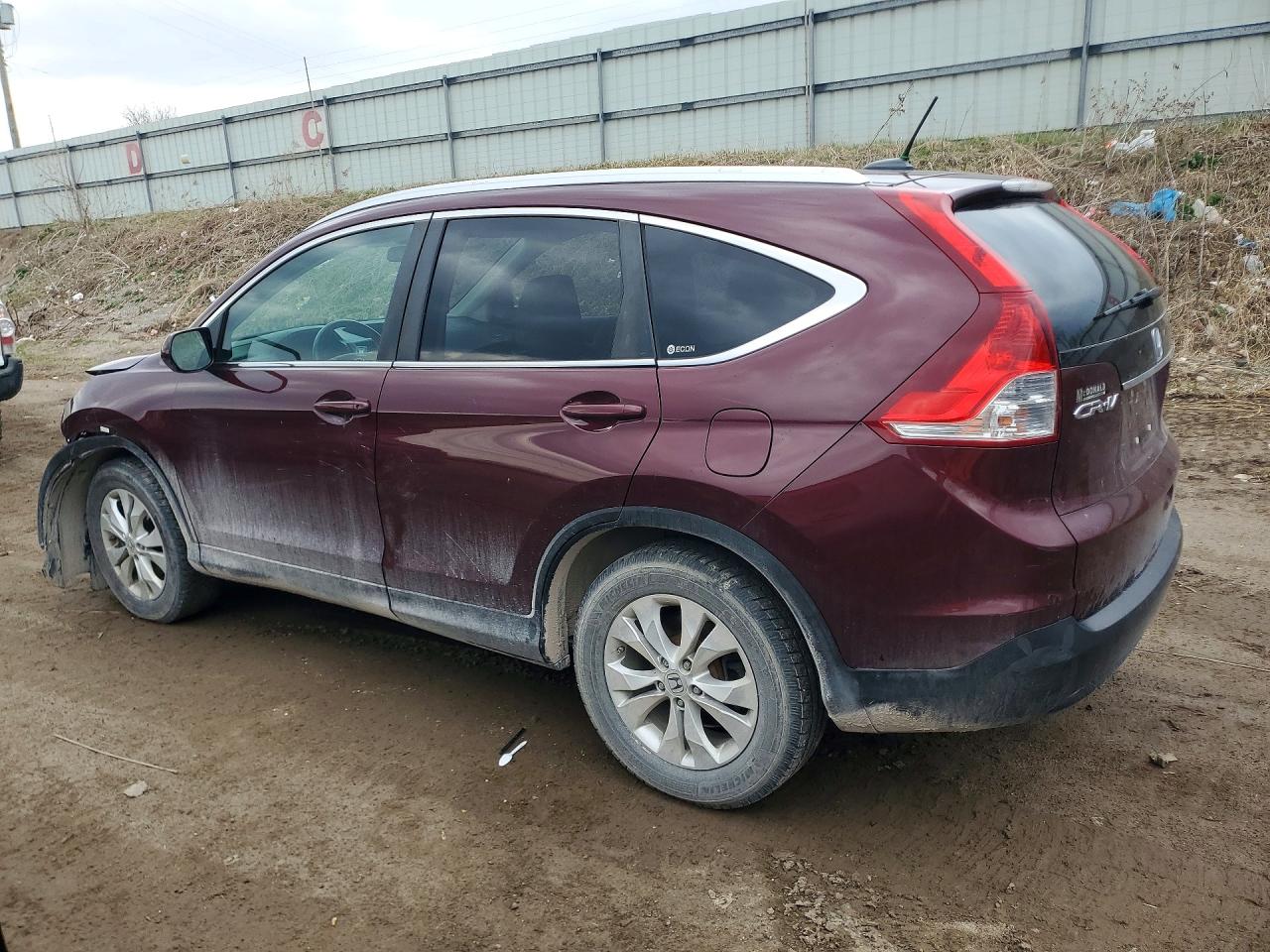 2012 Honda Crv VIN 5J6RM4H74CL028921 photo 2
